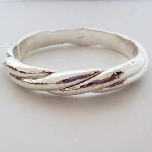 IPPOLITA Sterling Silver Glamazon Twisted Bangle Bracelet 9"